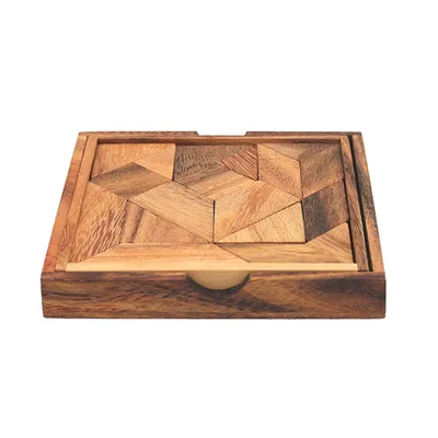 Produktbild von Tano - Tangram, Holzspielzeug 13,0 x 13,0 x 1,8 cm