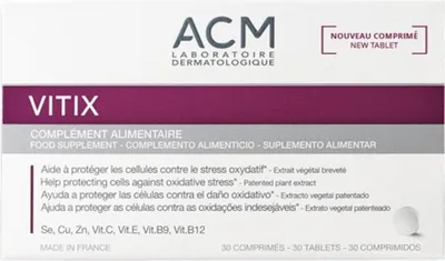 Produktbild von Dietary supplement to protect against oxidative stress Vitix 30 tablets