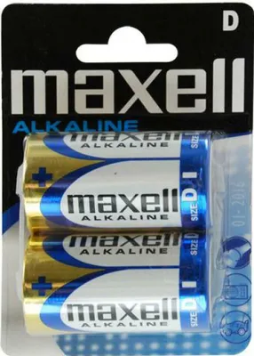 Obrázek produktu pro Maxell Baterie Alkaline D Mono LR20 2St.