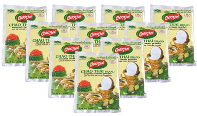 Produktbild von 10er-Pack CHAO THAI Kokosmilchpulver (10x 60g) | Kokos Cream Pulver