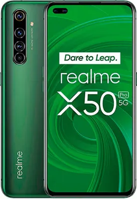 Produktbild von realme X50 Pro 5G, 16,4 cm (6.44"), 8 GB, 128 GB, 64 MP, Android 10, Grün