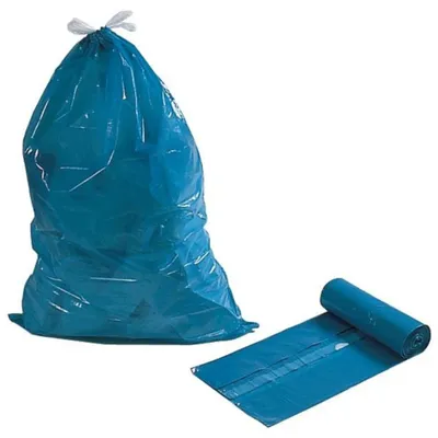 Produktbild von Müllsack 120 l blau m.Zugca. 39 my Rolle a 25 Stk.