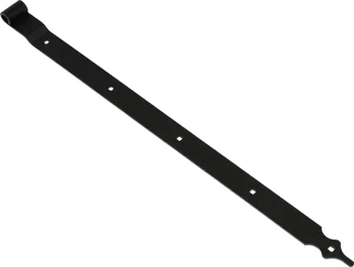 Produktbild von Ladenband Gekröpft Schwarz 80 cm Rustikale Spitze - Pro Stück