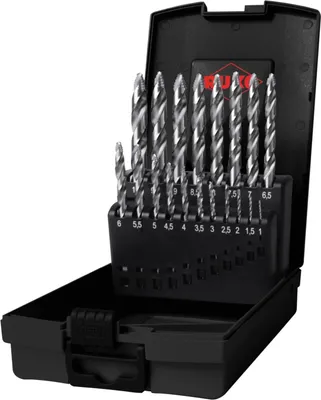 Obrázok produktu pre RUKO 259215RO HSS-G Twist drill bit set 25-piece DIN 338 Triangular shank 1 Set