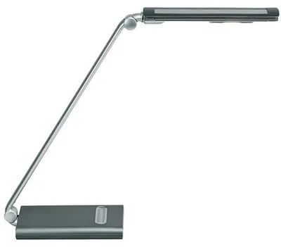Image de MAUL Lampe de table MAULpure LED 6.500 K dimmable Pied argenté