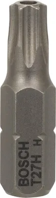 Image de Bosch Embout de tournevis Torx de sécurité 2x extra-dur, T27H, 25 mm - 2608522013