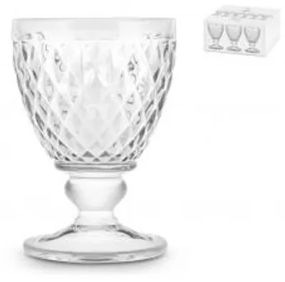 Immagine prodotto di H&H Set 6 Calici In Vetro Minerva Trasparente Cl26