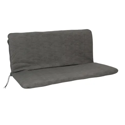 Produktbild von DEGAMO Bankauflage Polsterauflage ARIZONA Gartenbank 2-sitzer 98x88cm anthrazit