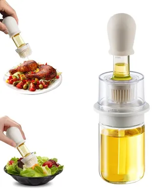 Obrázek produktu pro Dávkovač oleje s kartáčem 2 v 1, objem 180 ml