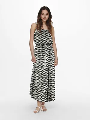 Produktbild von Only Nova Life Vis Strap ärmelloses Langes Kleid Mehrfarbig 34 Frau Mehrfarbig 34
