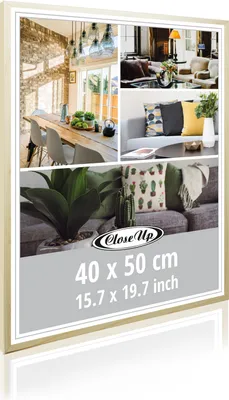 Zdjęcie produktu dla Ramka na plakat 40 x 50 cm naturalne drewno sosnowe