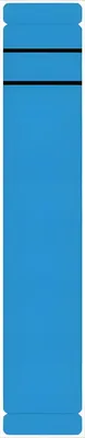 Produktbild von Ordnerrückenschilder - schmal/lang sk 10 Stück blau.