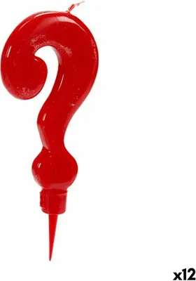 Obrázek produktu pro Svíčka ? Červené narozeniny (12 kusů)