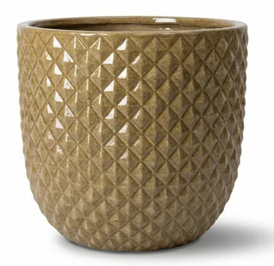 Zdjęcie produktu dla Doniczka ceramiczna Provencelia MARS Piaskowy, Ø30 cm x H30 cm, mrozoodporna