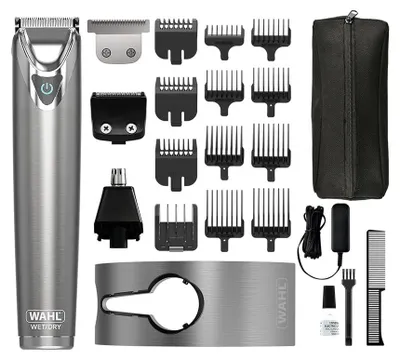 Produktbild von Wahl Edelstahl-Multigroomer für Herren mit wiederaufladbarem Lithium-Akku