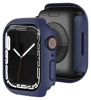 Produktbild von Für Apple Watch Serie 9 / 8 / 7 41mm Schock TPU Silikon Hülle Cover Tasche
