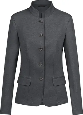 Produktbild von Greiff Corporate LANDHAUS Damen Jersey-Blazer Regular-Fit Grau 54