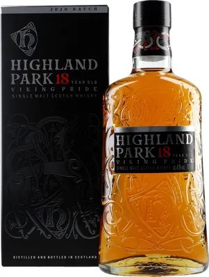 Produktbild von Highland Park 18 Jahre Viking Pride Single Malt Scotch Whisky in Geschenkpackung | 43 % vol | 0,7 l