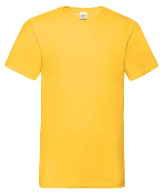 Immagine prodotto di Fruit of the Loom - T-shirt "Valueweight" con scollo a V da uomo FK3313 (M) (girasole)
