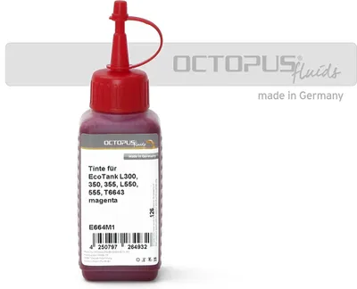 Obrázok produktu pre Atrament, atrament pre tlačiarne Epson EcoTank L300, L355, L555, T6643 magenta