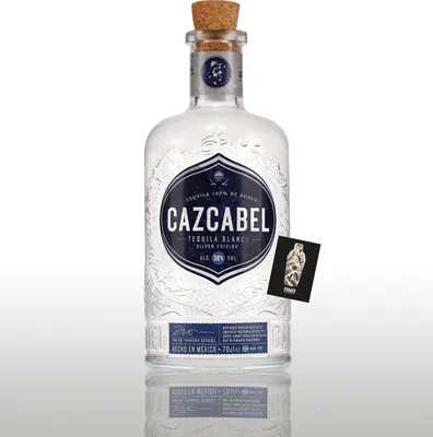 Produktbild von Cazcabel Blanco Tequila 0,7L (38% Vol.)- [Enthält Sulfite]