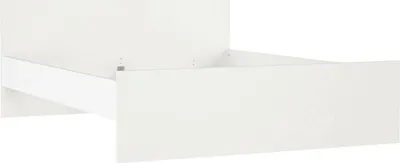 Produktbild von Dmora Doppelbett Hortense Weiß Doppelbett
