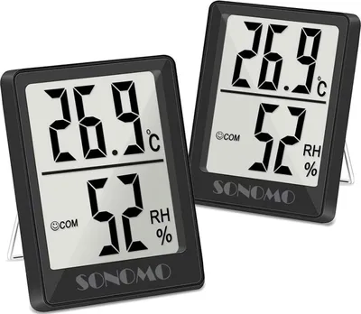 Immagine prodotto di Termometro digitale Igrometro Stazione meteo LCD 2 pezzi