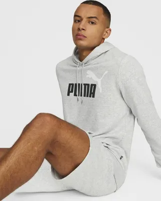 Immagine prodotto di Puma Ess+ 2 Col Felpa con cappuccio Big Logo grigio M uomo grigio M