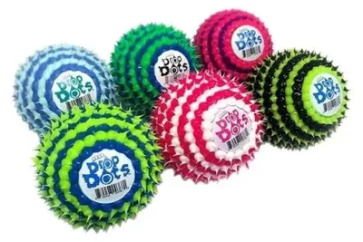 Zdjęcie produktu dla Piłeczka z kolcami Drop Dot 6,5cm mix - Kess