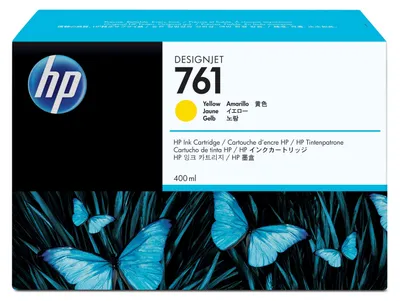 Produktbild von HP No 761 Ink Cart/Yellow 400ml