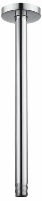 Produktbild von Duscharm mit Flansch, Deckenmontiert, 40.5cm Rund, Edelstahl, 1/2 NPT