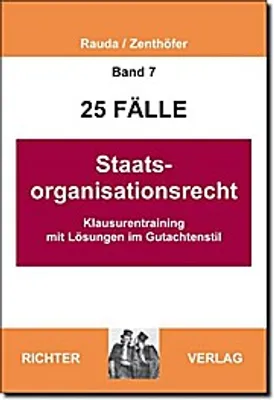 Produktbild von Staatsorganisationsrecht