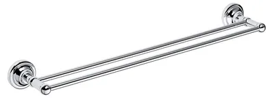 Produktbild von Doppelhandtuchhalter Bemeta Retro 600 mm Chrom