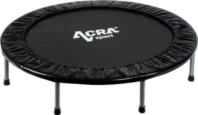 Image de Trampoline ACRA 114cm, pour l'intérieur et l'extérieur - noir