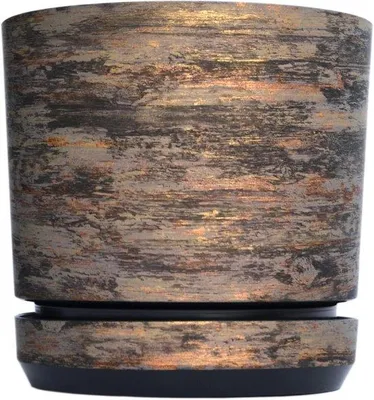 Produktbild von Kunststof-Blumenbeet mit Pflanzschieber und Drainage, 26 cm