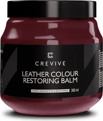 Produktbild von CREVIVE Leder Reparatur Balsam Kirschrot 300 ml - Lederfarbe, Lederpflege, Leder Farbauffrischung