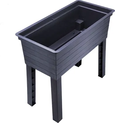 Produktbild von GARANTIA URBAN Balkon-Hochbeet anthrazit-braun