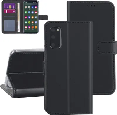 Produktbild von Samsung Galaxy S20 Black Book type case - Card holder