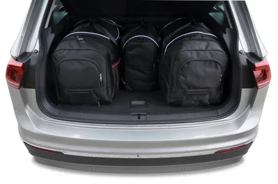 Produktbild von Vw Tiguan 2016-2024 Kofferraumtaschen Set 4 Stk
