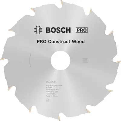 Produktbild von PRO Construct Wood Kreissägeblatt, 180 x 2,6 x 30 mm