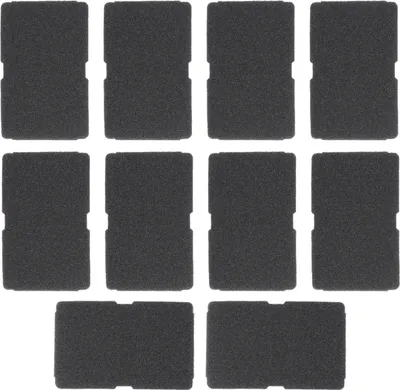 Produktbild von McFilter | Ersatzfilter (10 Stück) Schwammfilter geeignet für Beko 2964840100, DPU 7340, DPU 7404, Blomberg TKF7451, Grundig Edition 70