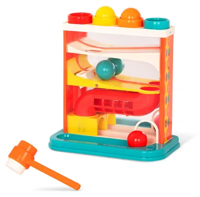 Produktbild von B. toys Whacky Ball Hammerspiel mit rollendem Balllabyrinth