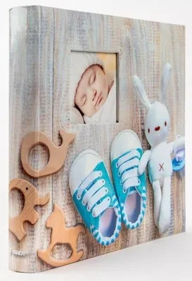 Obrázok produktu pre DETSKÉ ALBUM vrecko 500 fotografií 10x15 cm šitý popis BUNNY 1