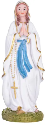 Produktbild von Weihnachtsdekoration MagicHome, Jungfrau Maria, Polyresin, 12,7 cm 2 Stück
