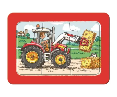 Obrázok produktu pre Rámové puzzle rýpadlo, traktor