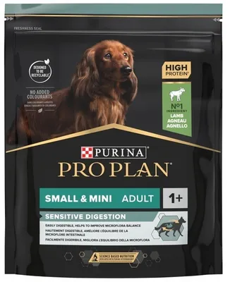 Obrázek produktu pro Purina PRO PLAN Small&Mini, Dospělý jedinec, Malý (5-10 kilogramů), Extra malý (<4 kg), Jehněcí, 700 g
