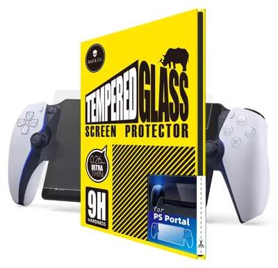 Obrázek produktu pro Vysoce průhledná a odolná ochranná fólie z tvrzeného skla pro PlayStation Portal (balení 2 kusů)