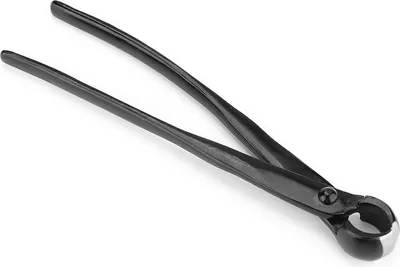 Image de Couteau de taille professionnel, lame tranchante, bord arrondi, forme concave, pour branches, outil de jardinage et de bonsai, 210 mm