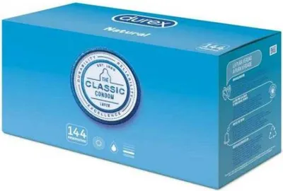 Produktbild von Durex Natural Slim Fit Kondom - 144 St.
