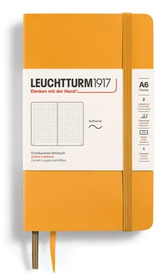 Produktbild von LEUCHTTURM1917 365646 Notizbuch Pocket (A6), Softcover, 123 nummerierte Seiten,